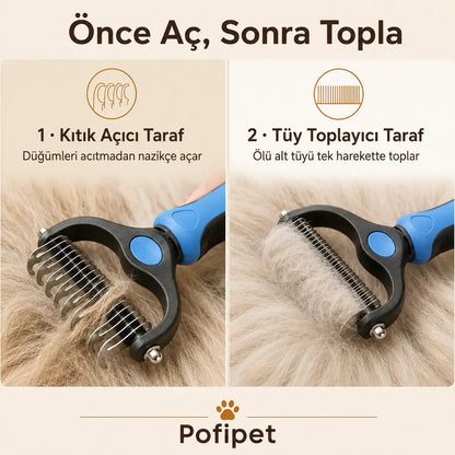 Kısa, orta, uzun ve kıvırcık tüy tipleri için uygunluk